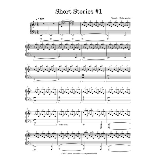 Short Stories - Piano Sheet Music